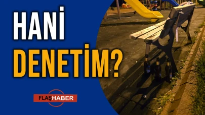 BU NE RAHATLIK? HEM DE ÇOCUK PARKINDA!