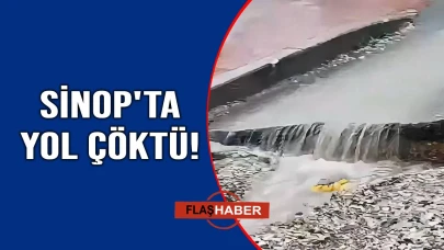 Yağmur sularına dayanamadı