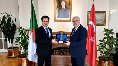 Rektör Taşdemir’den Cezayir büyükelçiliği’ne ziyaret