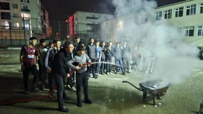 Pansiyonlu okullarda eş zamanlı tatbikat
