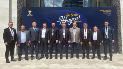 AK Parti heyeti Ankara'da