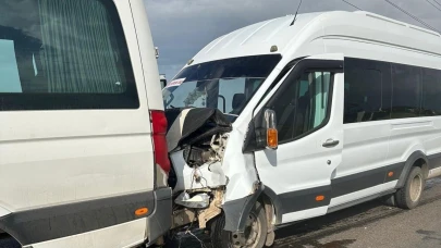 Siverek’te öğretmen servisleri kaza yaptı: 28 yaralı