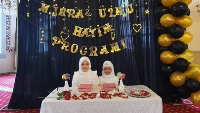 Miniklerin hatim sevinci