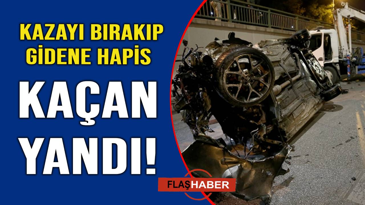 Kazadan kaçmak suç oluyor