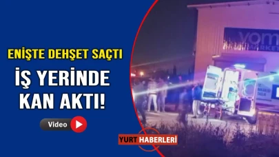 Boşanma aşamasındaki enişte terör estirdi