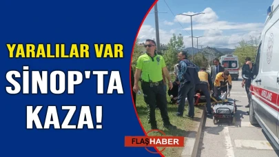 Motosiklet yaya geçidinde öğrenciye çarptı: 3 yaralı