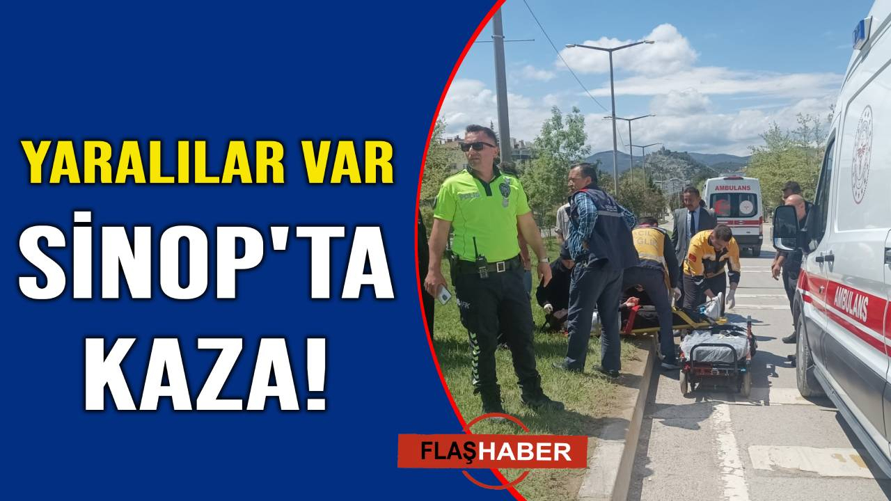 Motosiklet yaya geçidinde öğrenciye çarptı: 3 yaralı