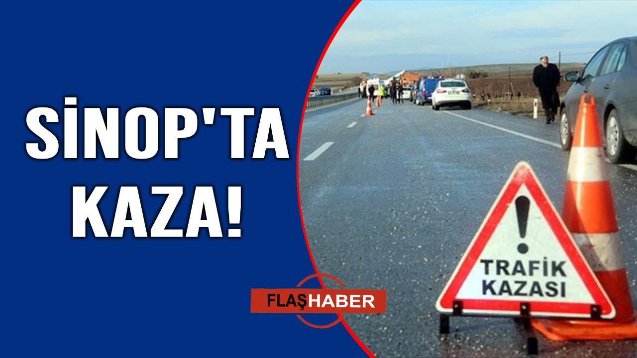 Direksiyon hakimiyetini kaybeden araç yoldan çıktı