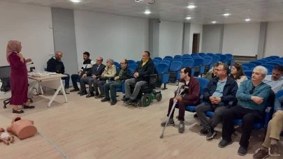 Sinop'ta engellilere özel ilk yardım eğitimi