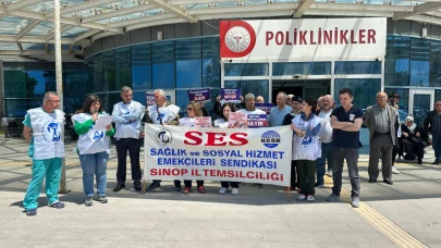 Sinop’ta hemşire ve ebelerin sorunlarına dikkat çekildi
