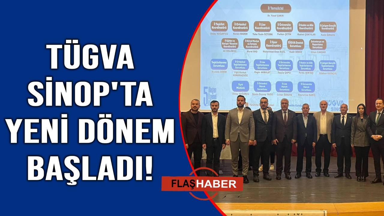 TÜGVA Sinop 5. Olağan İl Genel Kurulu gerçekleşti