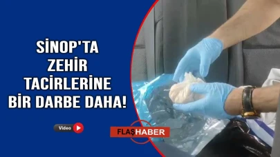 Sinop'ta uyuşturucu operasyonu