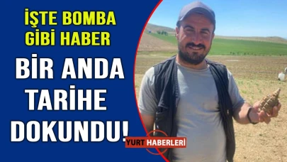 Soğan tarlasından çıkan savaş mühimmatı herkesi şok etti