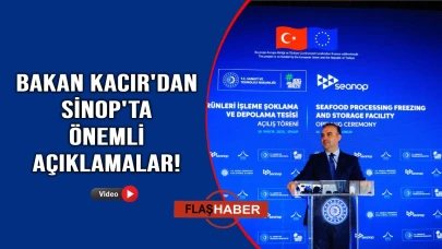 Bakan Kacır, Sinop’ta temaslarda bulundu