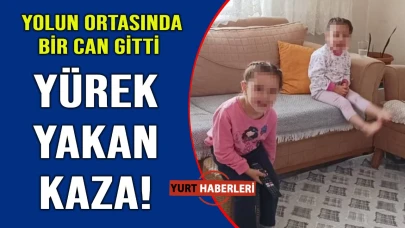 Annesiyle geçerken canından oldu