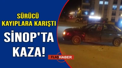 Sinop’ta trafik kazası: Vurup kaçtı