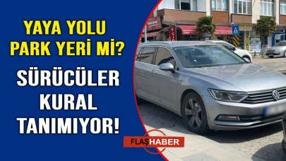 Sinop sokakları sürücülerin keyfine kalmış
