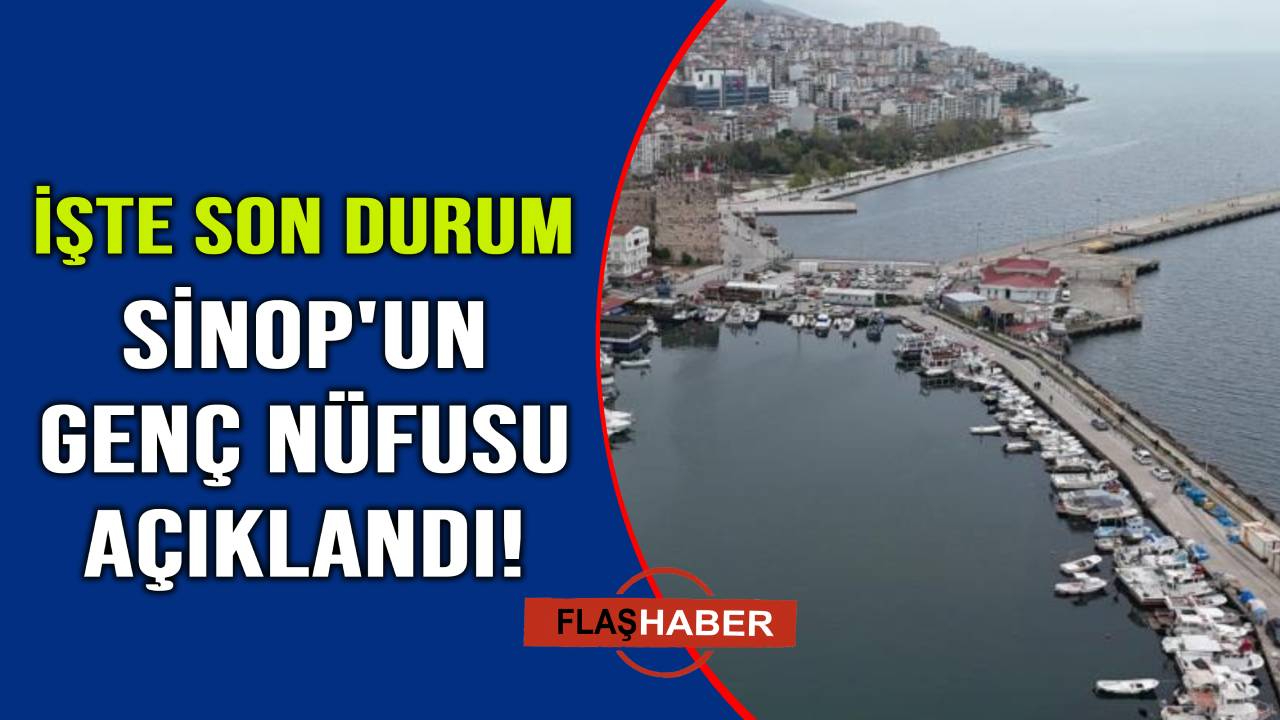 Sinop'un genç nüfus oranı açıklandı