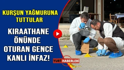 Motosikletle geldiler acımadan vurdular