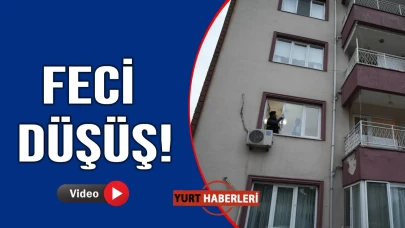 Evinin penceresinden düşen yaşlı adam öldü