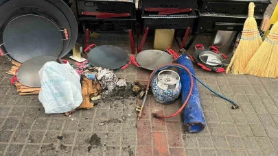 Okisjen tüpünün parlaması sonucu 1 kişi yaralandı