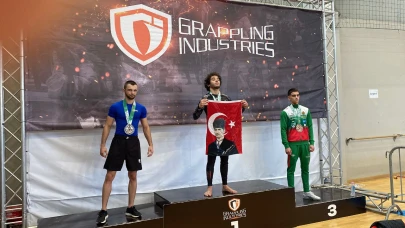 Sinoplu sporcu Avrupa'da göğsümüzü kabarttı