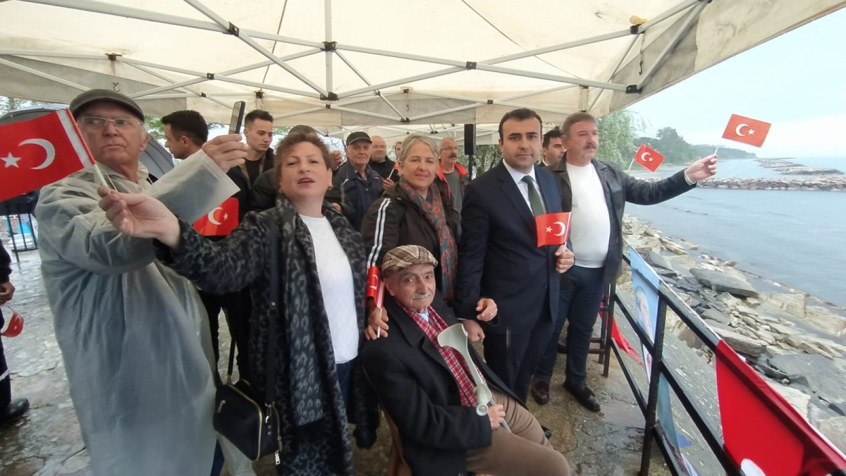 Gerze'den Ata'ya coşkulu selam