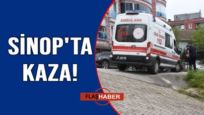 Direksiyon hakimiyetini kaybeden sürücü hastanelik oldu