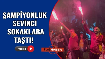 Sinop’ta Galatasaray’ın şampiyonluğu coşkuyla kutlandı