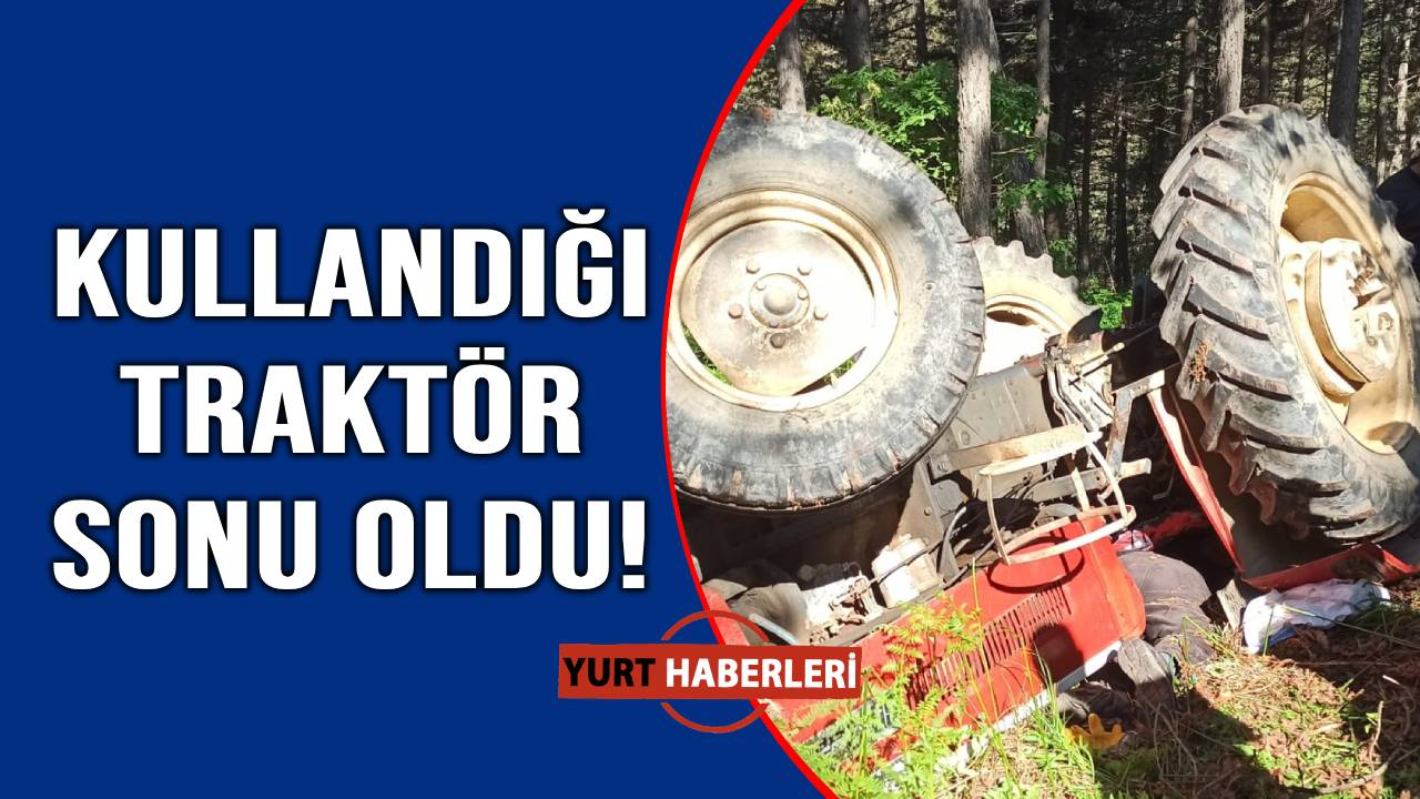 Traktör yine can aldı