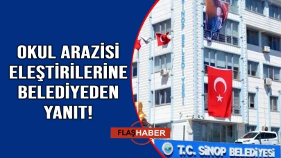 Sinop Belediyesi’nden “Okul Arazisi" açıklaması