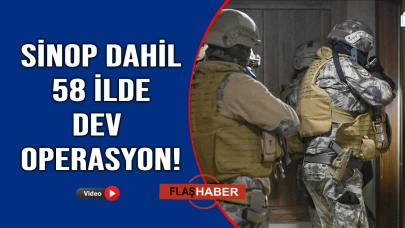 Sinop'ta siber suç operasyonu