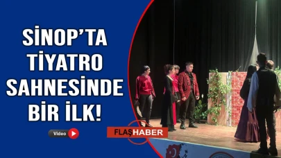 Shakespeare’in “Romeo ve Juliet”i Sinop’ta İngilizce olarak sahnelendi