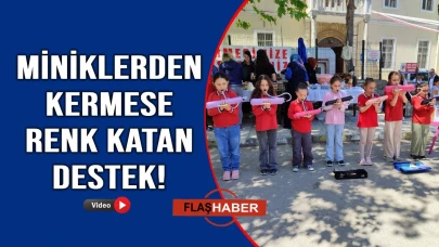 Sinop’ta okul yararına kermes