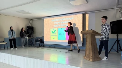 Üniversite öğrencileri miniklere trafik bilinci aşıladı