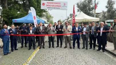 Gerze’de Hayır Çarşısı dualarla açıldı