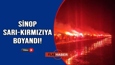 Sinop'ta Galatasaray’ın 25. şampiyonluğu coşkuyla kutlandı