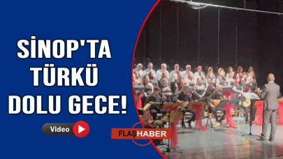 Sinop'ta Türk Halk Müziği konseri