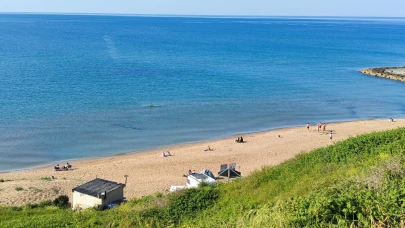 Sinop’ta güneşli hava sahillere hareketlilik getirdi