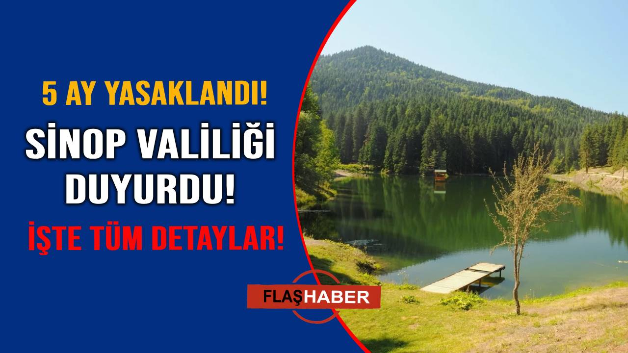 Sinop'ta ormanlara giriş yasağı başlıyor