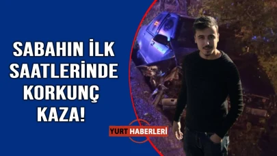 Genel başkanın makam şoförü kazada öldü