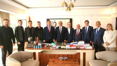 Kosova’nın tek Türk Belediye Başkanı’ndan Sinop’a ziyaret