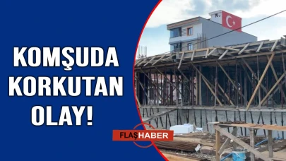İnşaatta temizlik yaparken 2 buçuk metreden düştü