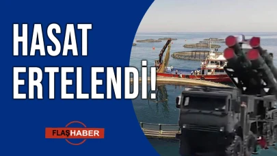 Balık hasatına füze engeli
