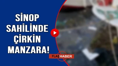 Bu sahilde kirlilik kabusu bitmiyor