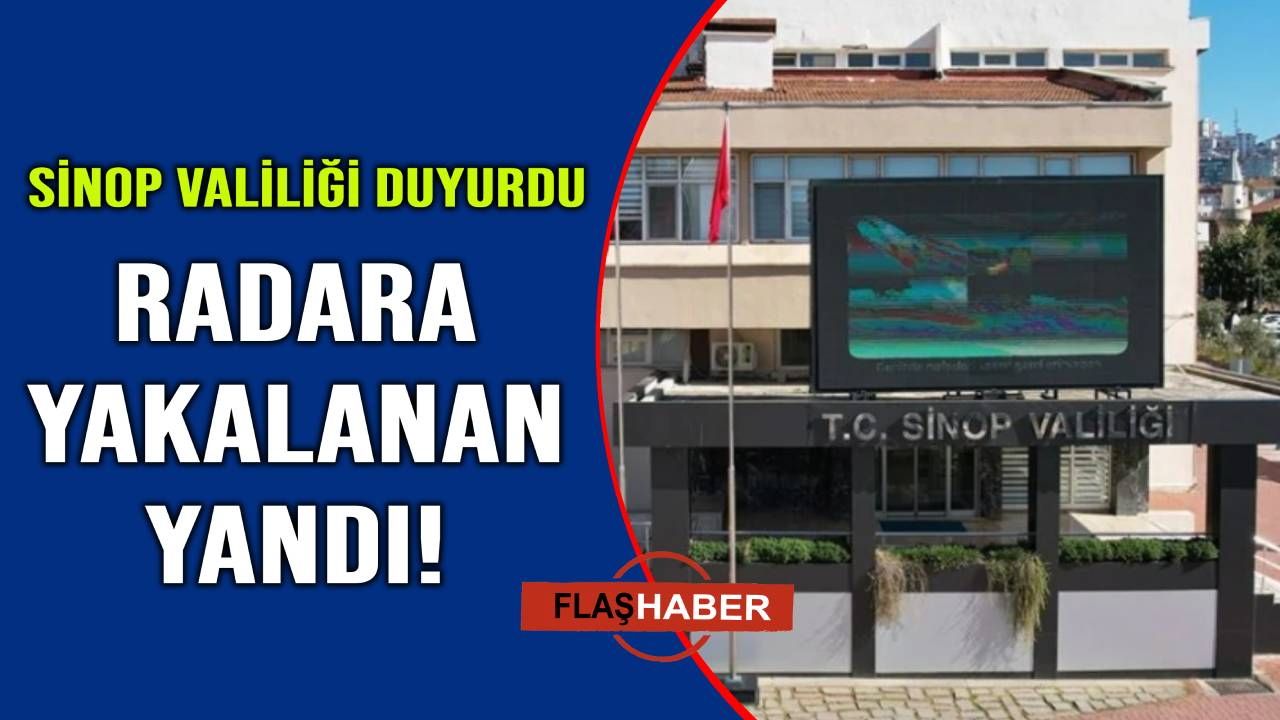 Sinop'ta radar denetimleri başladı! 5 cadde için kritik uyarı