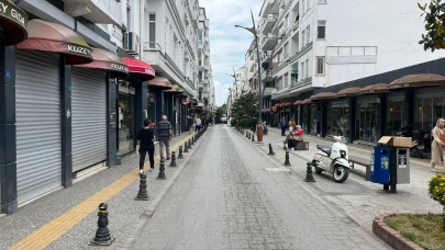 Sakarya Caddesi geçici olarak trafiğe kapandı
