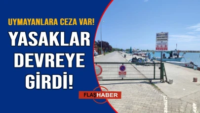 Gerze Limanı’nda “Hayati” uyarı