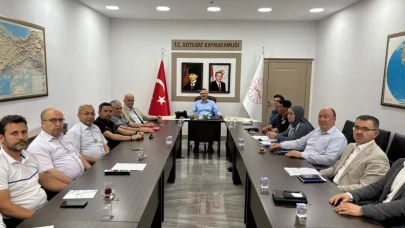 Boyabat'ta Kurban Bayramı Tedbirleri masaya yatırıldı