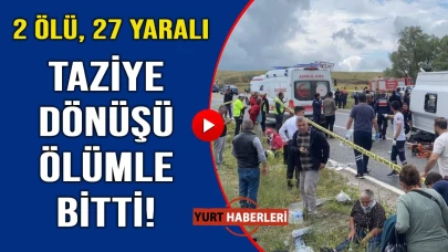 Şarampole yuvarlanan midibüs can aldı